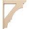 Ekena Millwork 7 1/2-in W x 38-in D x 46-in H Balboa Slat Rough Cedar Woodgrain TimberThane Outlooker, Primed Tan OUTUR075X38X46BOA24RCPR - alternate 6